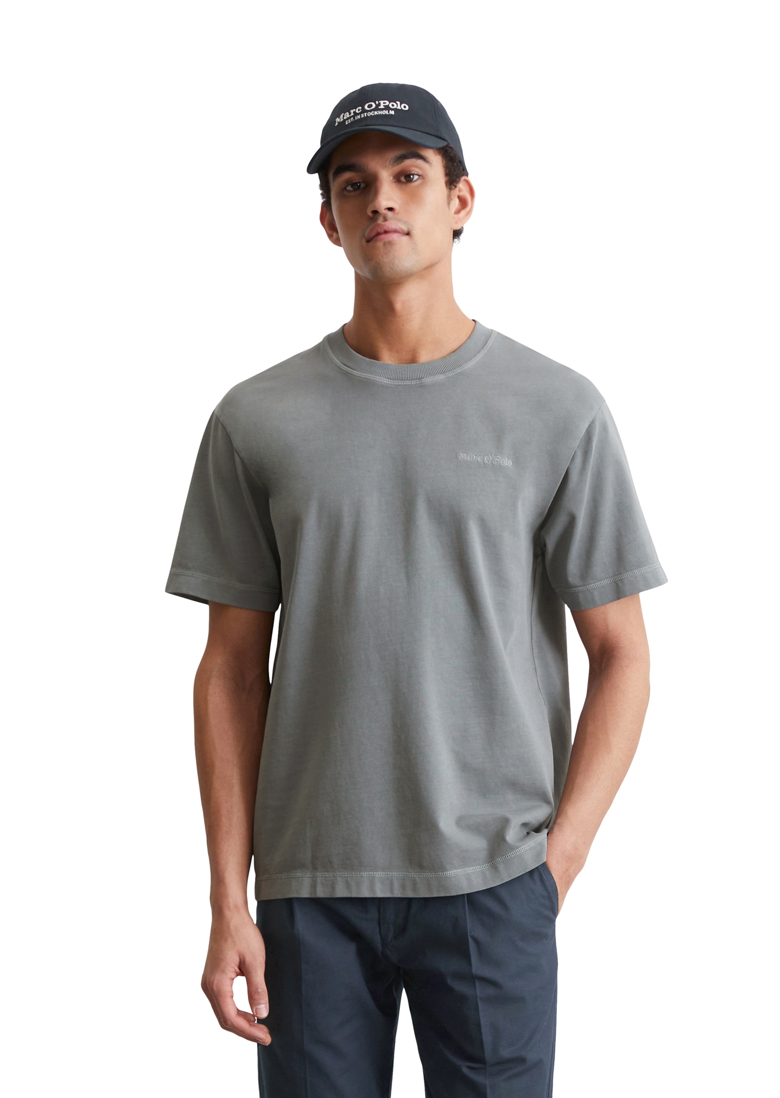 Marc O'Polo T-Shirt, mit leicht unregelmässiger Farbgebung Marc O'Polo T-Shirt, mit leicht unregelmässiger Farbgebung von Marc O'Polo