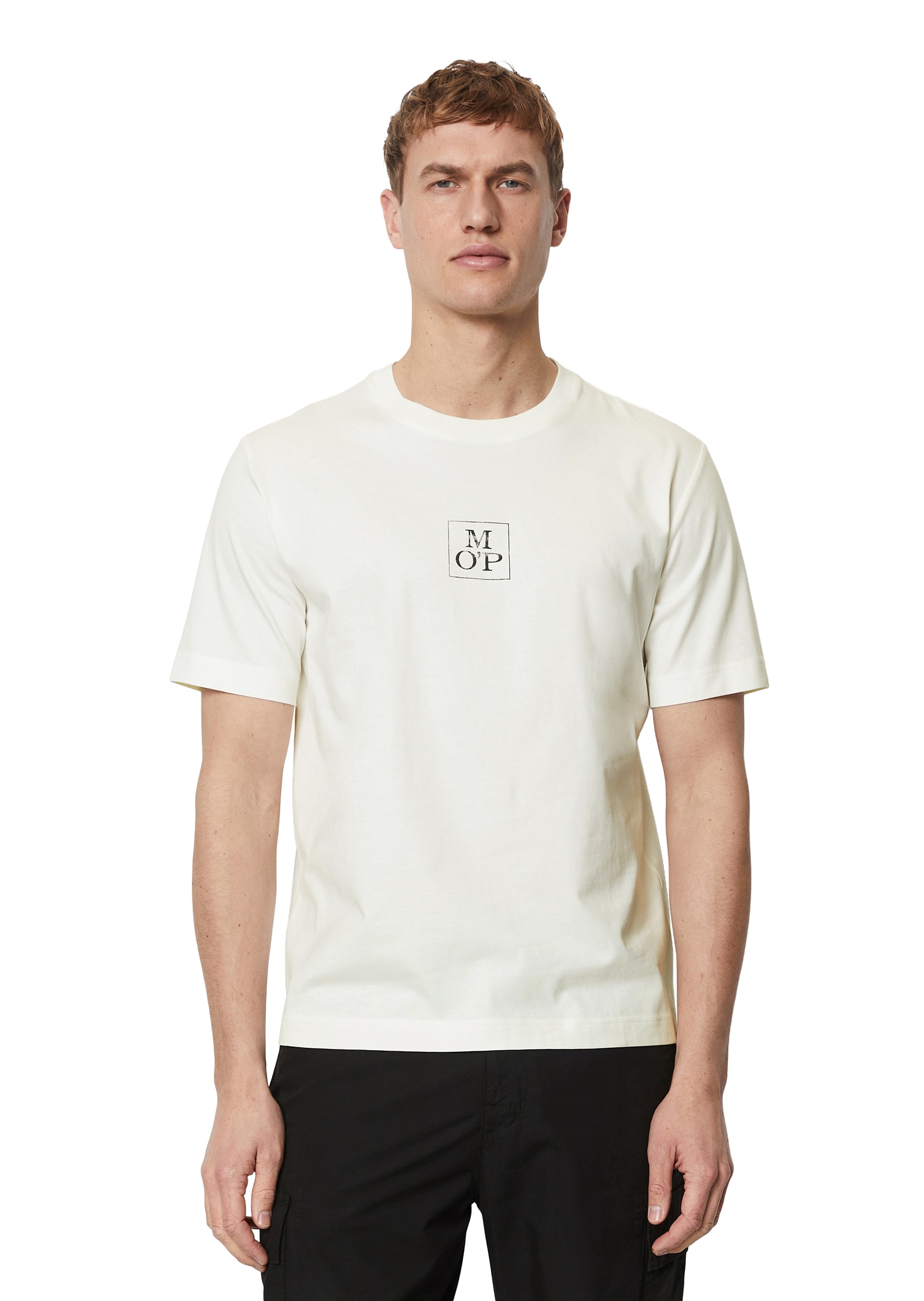 Marc O'Polo T-Shirt, mit mittigem Print vorne von Marc O'Polo