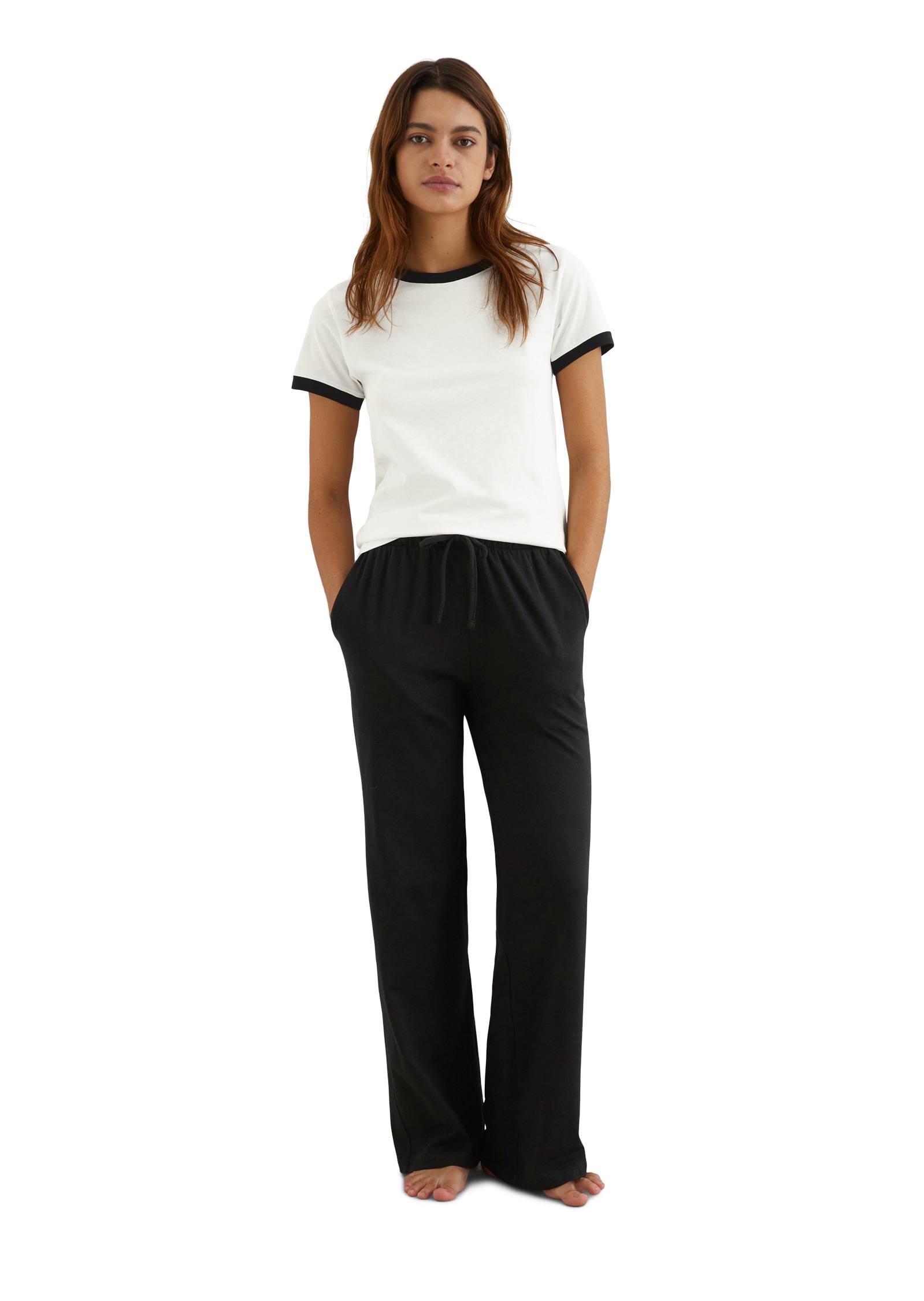 Marc O'Polo T-Shirt »Mix N Match Jersey«, mit Kontrast-Details Marc O'Polo T-Shirt »Mix N Match Jersey«, mit Kontrast-Details von Marc O'Polo