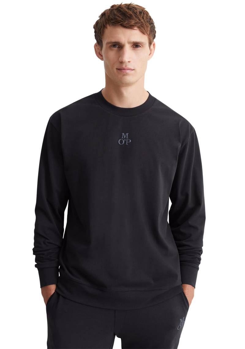 Marc O'Polo Longsleeve, mit weichem, elastischem Rundhalsausschnitt von Marc O'Polo