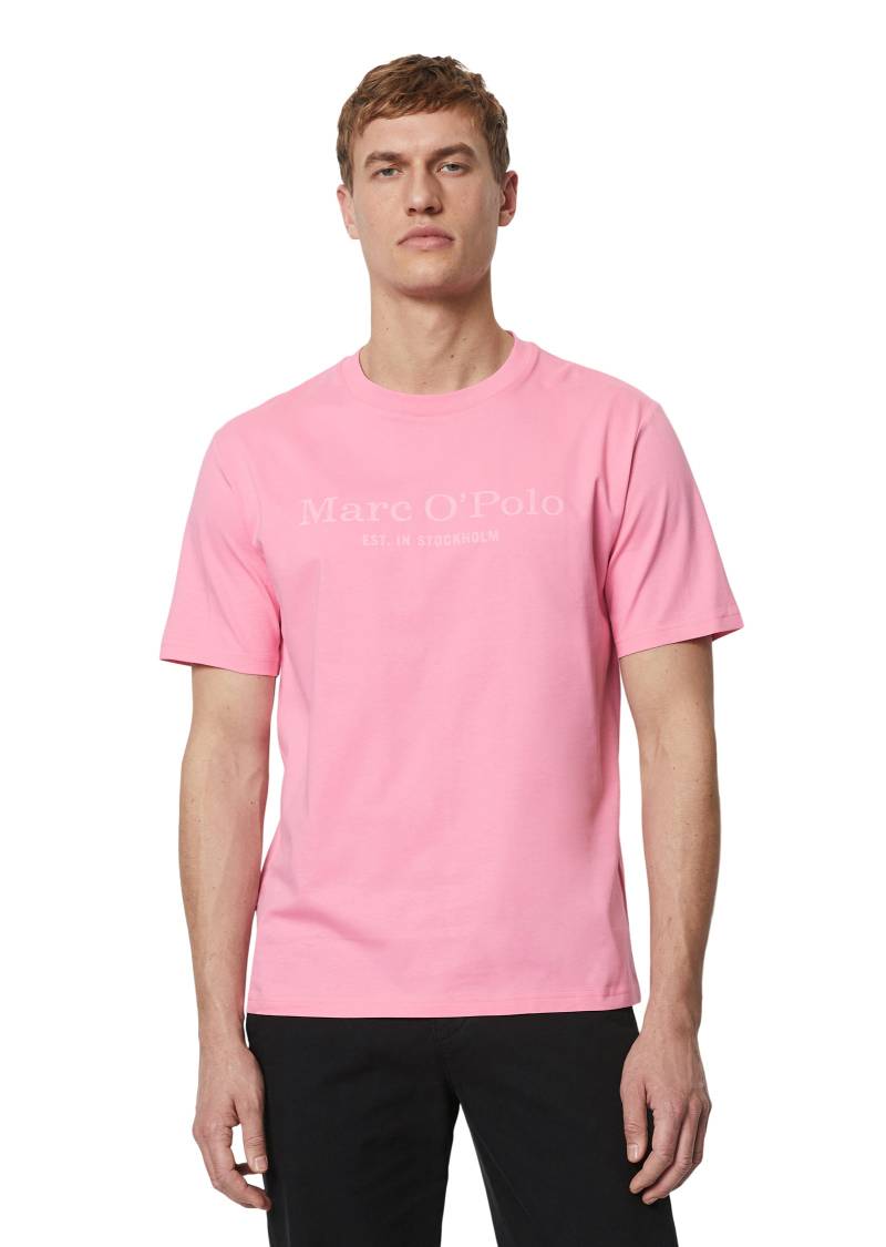 Marc O'Polo T-Shirt, mit tonigem Label-Print vorne von Marc O'Polo