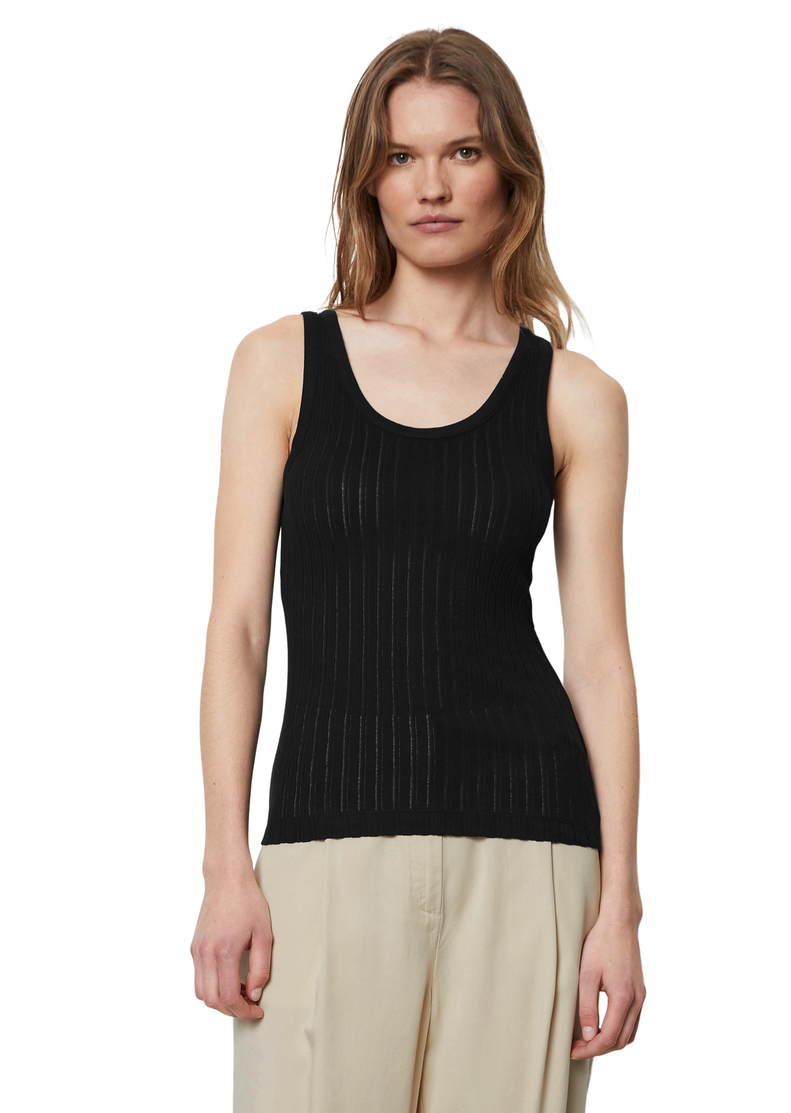 Marc O'Polo Tanktop, Pointelle-Tanktop regular von Marc O'Polo