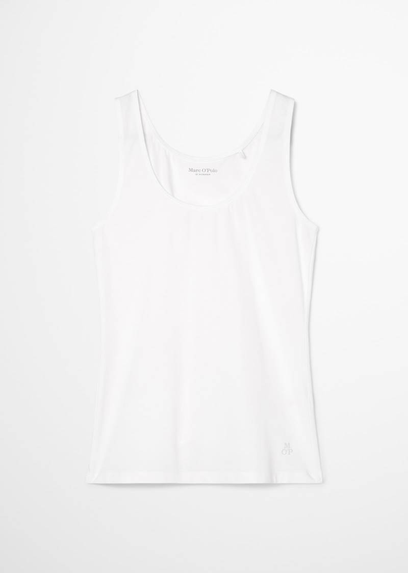 Marc O'Polo Tanktop »Essentials«, mit kleinem Logo am Saum von Marc O'Polo