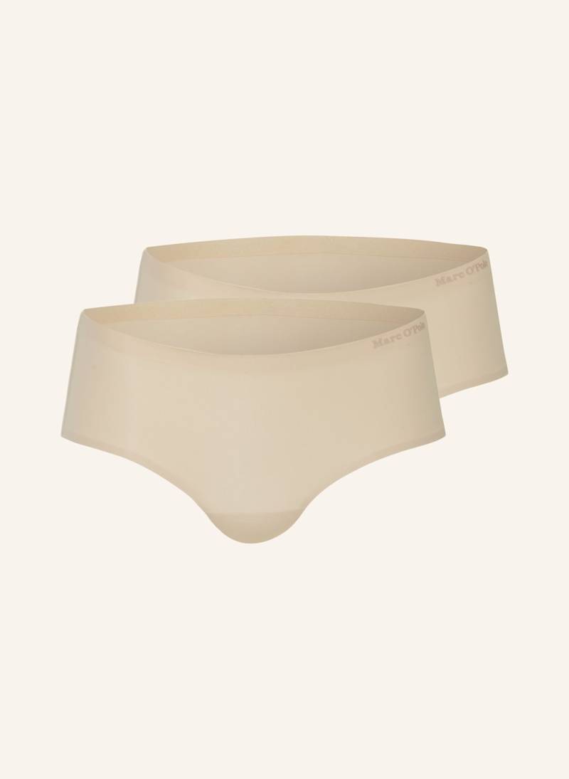 Marc O'polo 2er-Pack Taillenpanties beige von Marc O'Polo