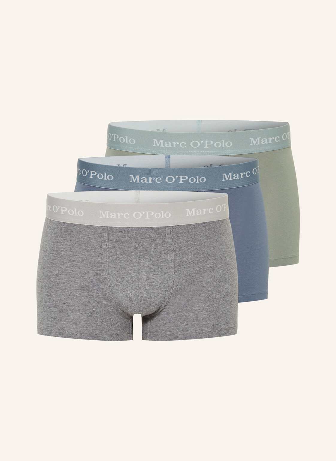 Marc O'polo 3er-Pack Boxershorts grau von Marc O'Polo