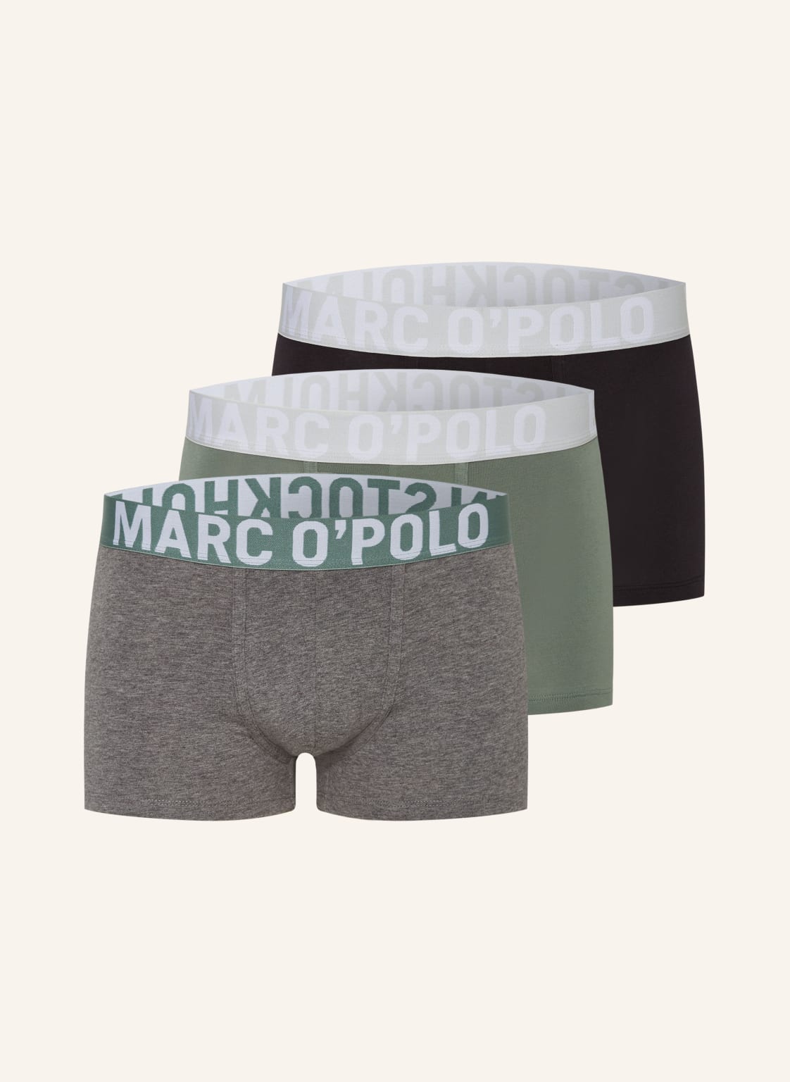 Marc O'polo 3er-Pack Boxershorts gruen von Marc O'Polo