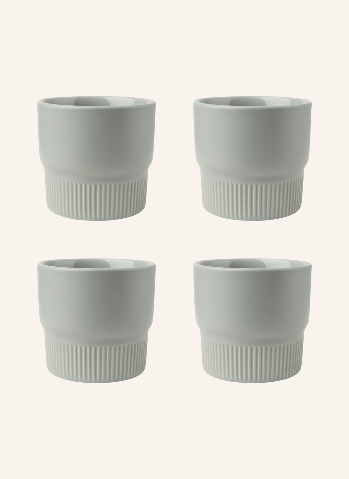 Marc O'polo 4er-Set Becher Moments grau Marc O'polo 4er-Set Becher Moments grau von Marc O'Polo