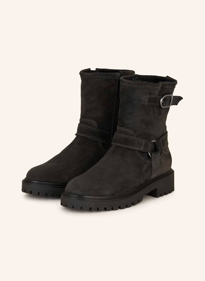 Marc O'polo Biker Boots grau von Marc O'Polo