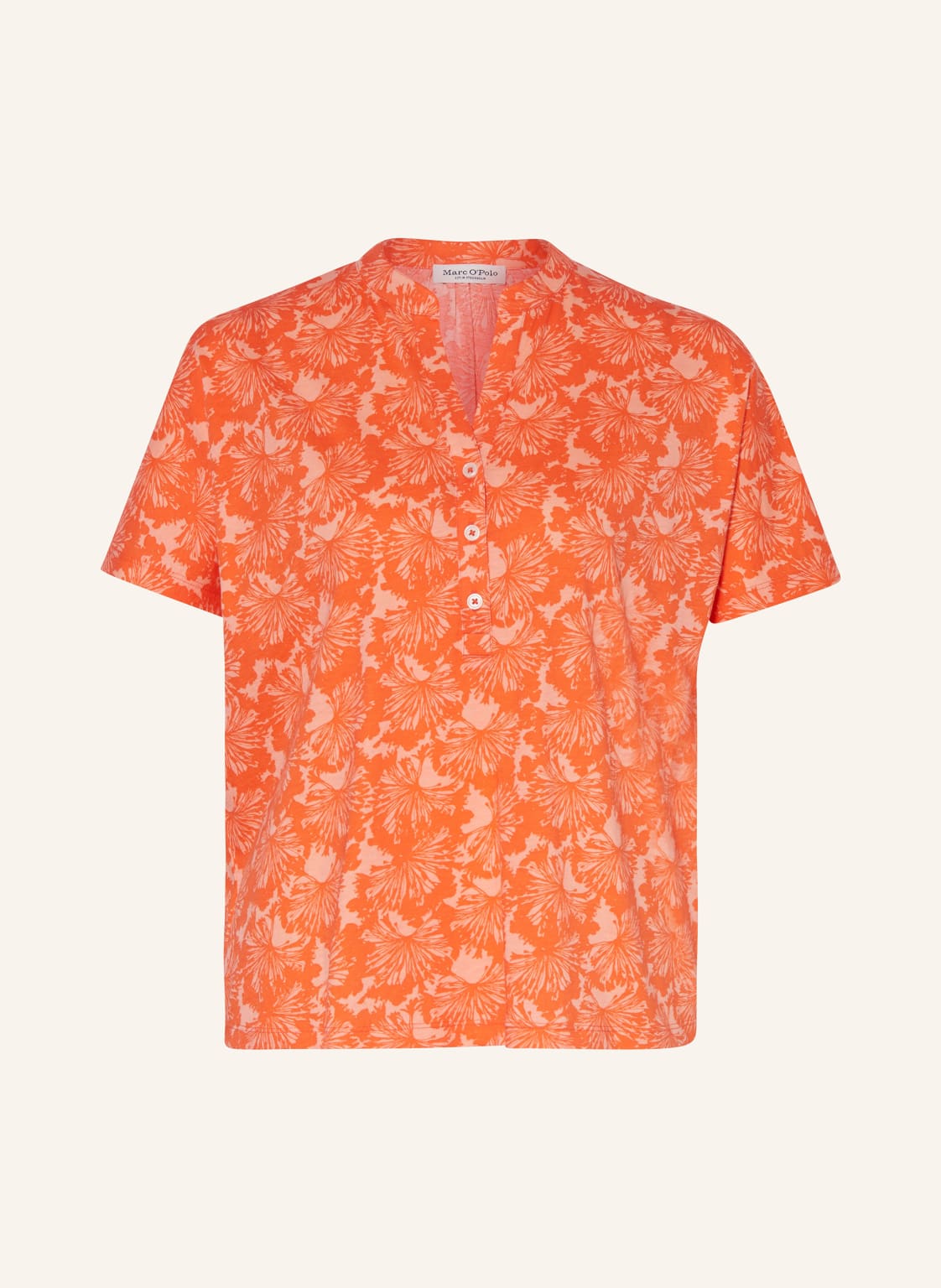Marc O'polo Blusenshirt Aus Jersey orange von Marc O'Polo