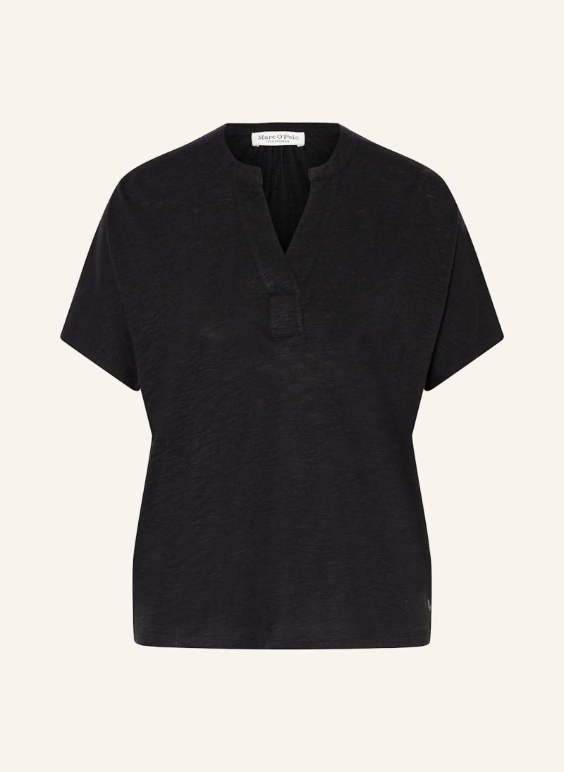 Marc O'polo Blusenshirt Aus Jersey schwarz von Marc O'Polo