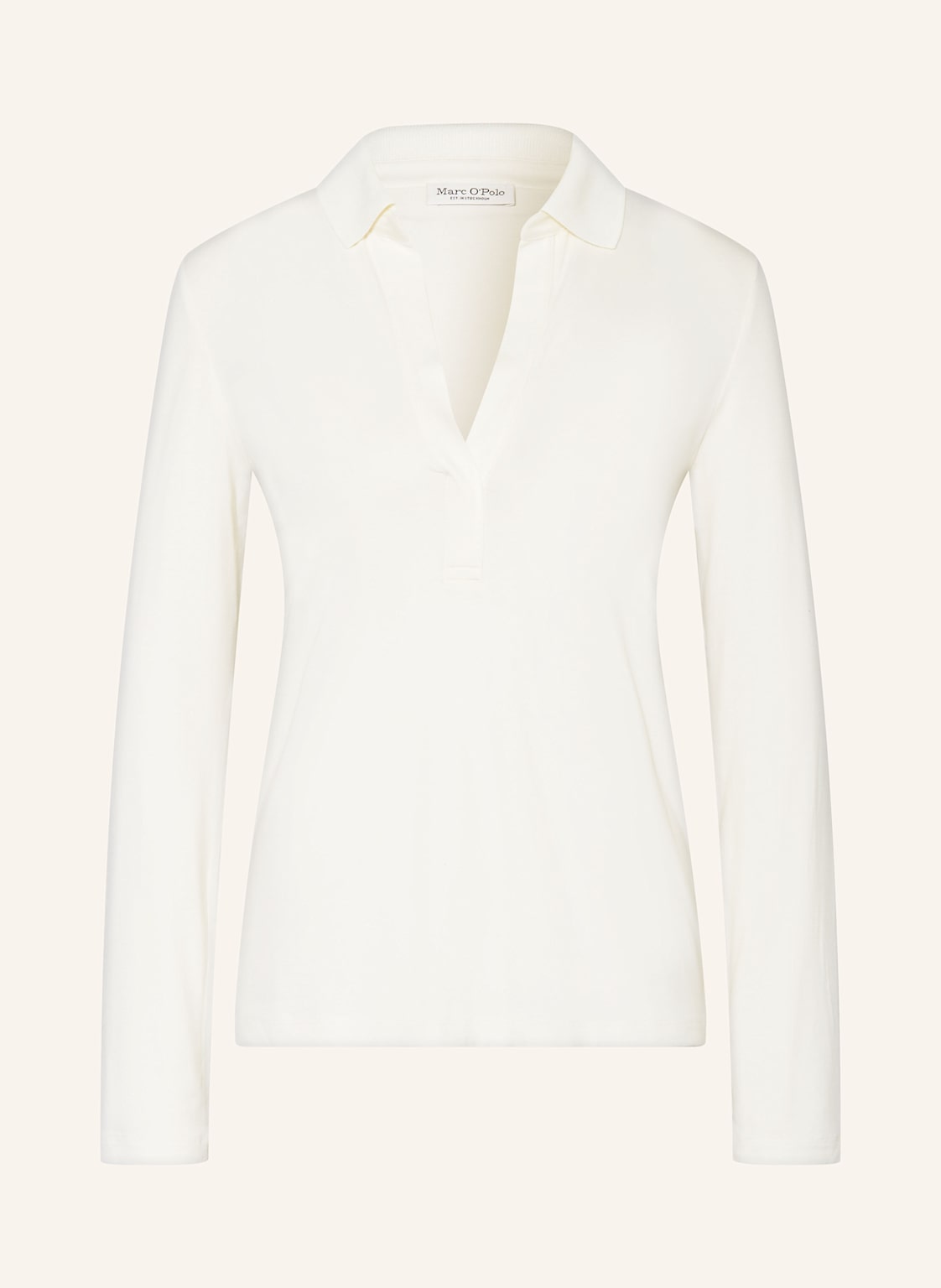 Marc O'polo Blusenshirt Aus Jersey weiss Marc O'polo Blusenshirt Aus Jersey weiss von Marc O'Polo
