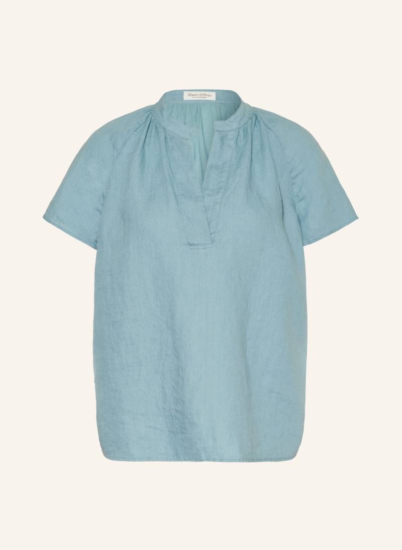 Marc O'polo Blusenshirt Aus Leinen blau von Marc O'Polo