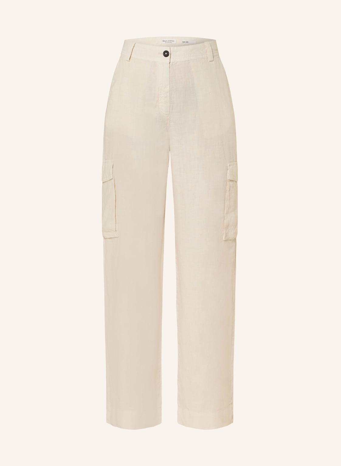 Marc O'polo Cargohose Aus Leinen weiss von Marc O'Polo