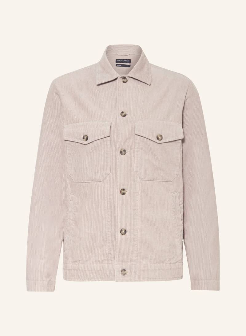 Marc O'polo Cord-Overshirt beige von Marc O'Polo