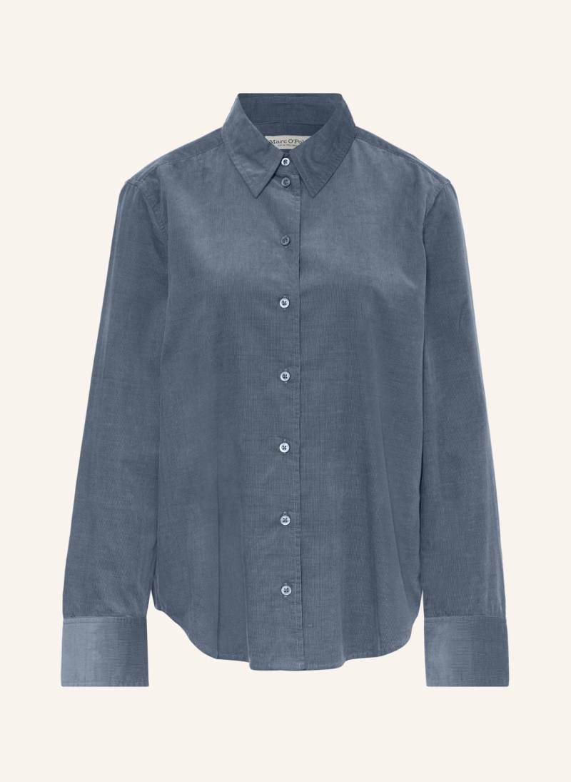 Marc O'polo Cordbluse blau von Marc O'Polo