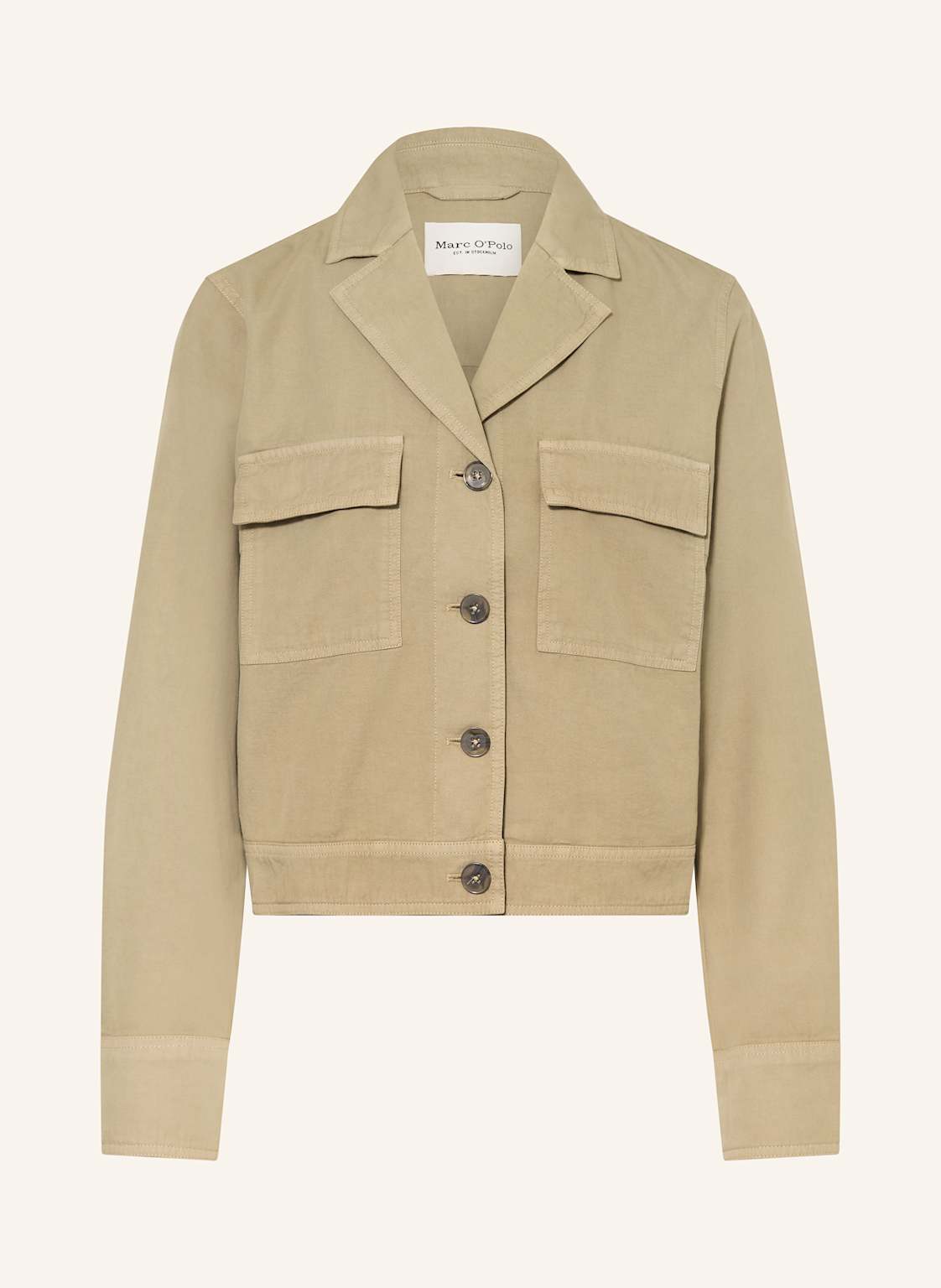 Marc O'polo Cropped-Blazer beige von Marc O'Polo