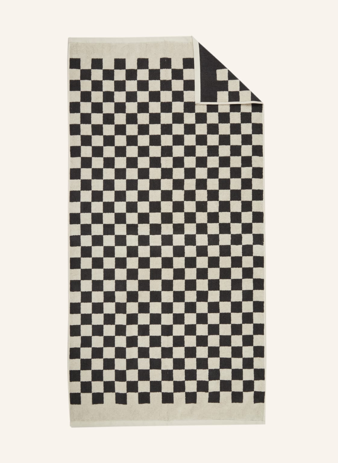 Marc O'polo Duschtuch Checker grau von Marc O'Polo