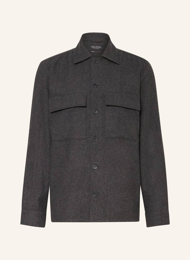 Marc O'polo Flanell-Overjacket grau von Marc O'Polo