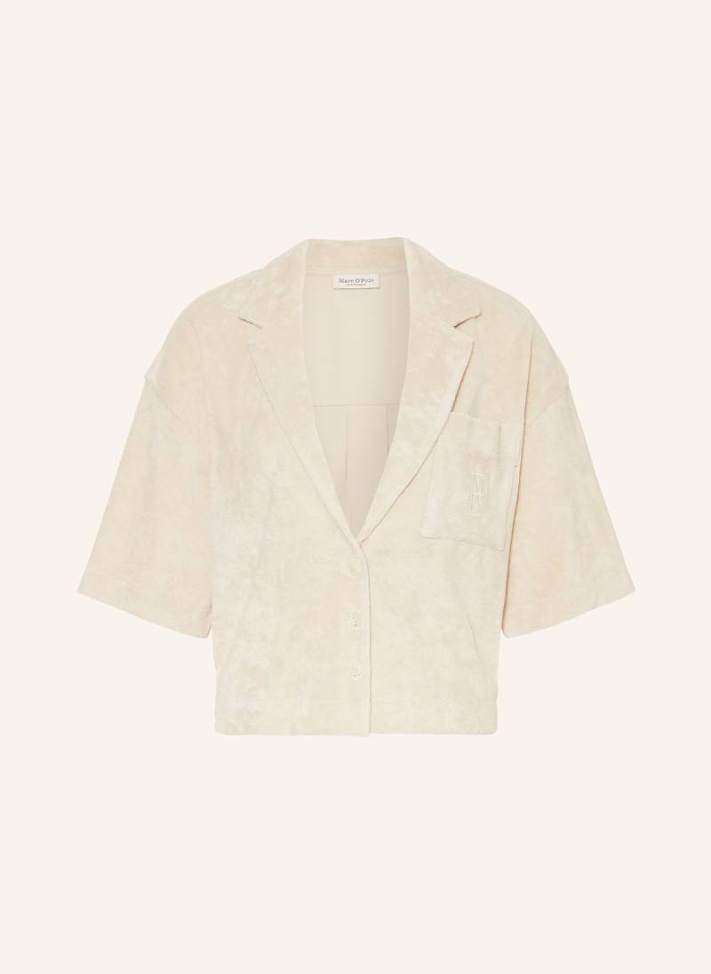 Marc O'polo Frottee-Overshirt grau von Marc O'Polo