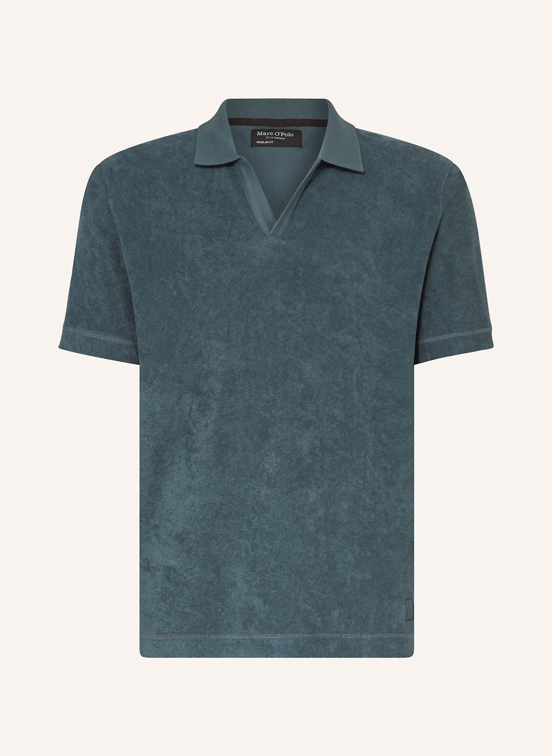 Marc O'polo Frottee-Poloshirt Regular Fit blau Marc O'polo Frottee-Poloshirt Regular Fit blau von Marc O'Polo