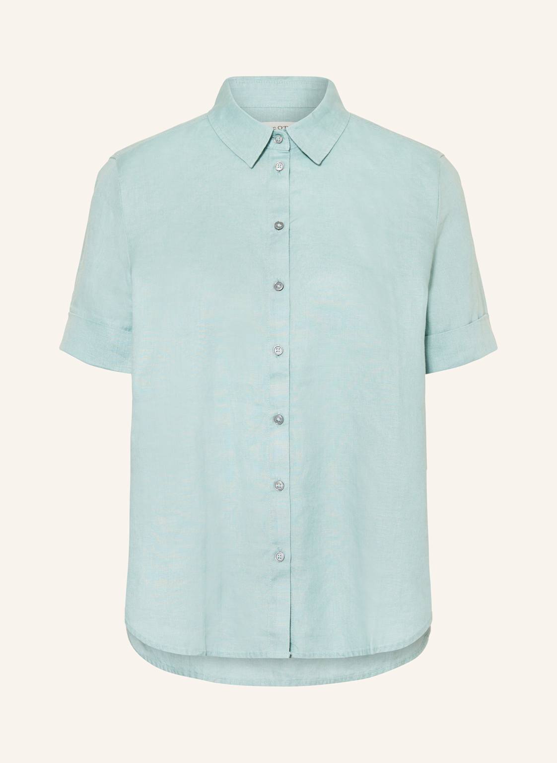 Marc O'polo Hemdbluse Aus Leinen gruen Marc O'polo Hemdbluse Aus Leinen gruen von Marc O'Polo