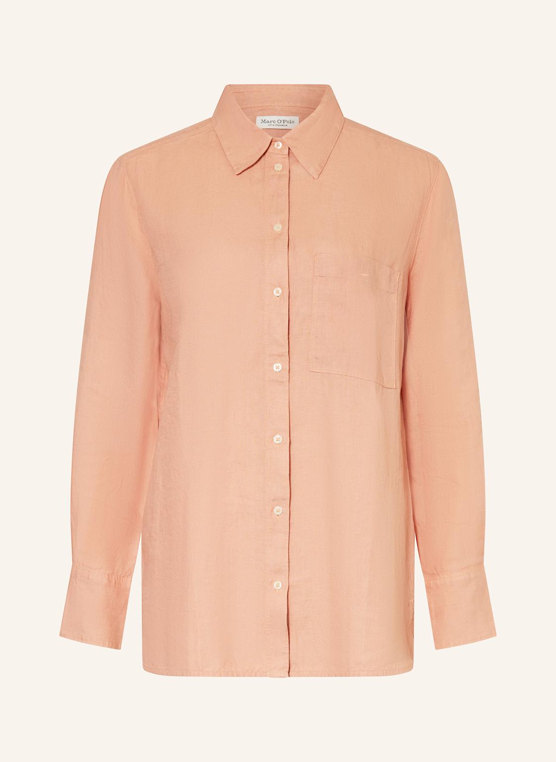 Marc O'polo Hemdbluse Aus Leinen orange Marc O'polo Hemdbluse Aus Leinen orange von Marc O'Polo