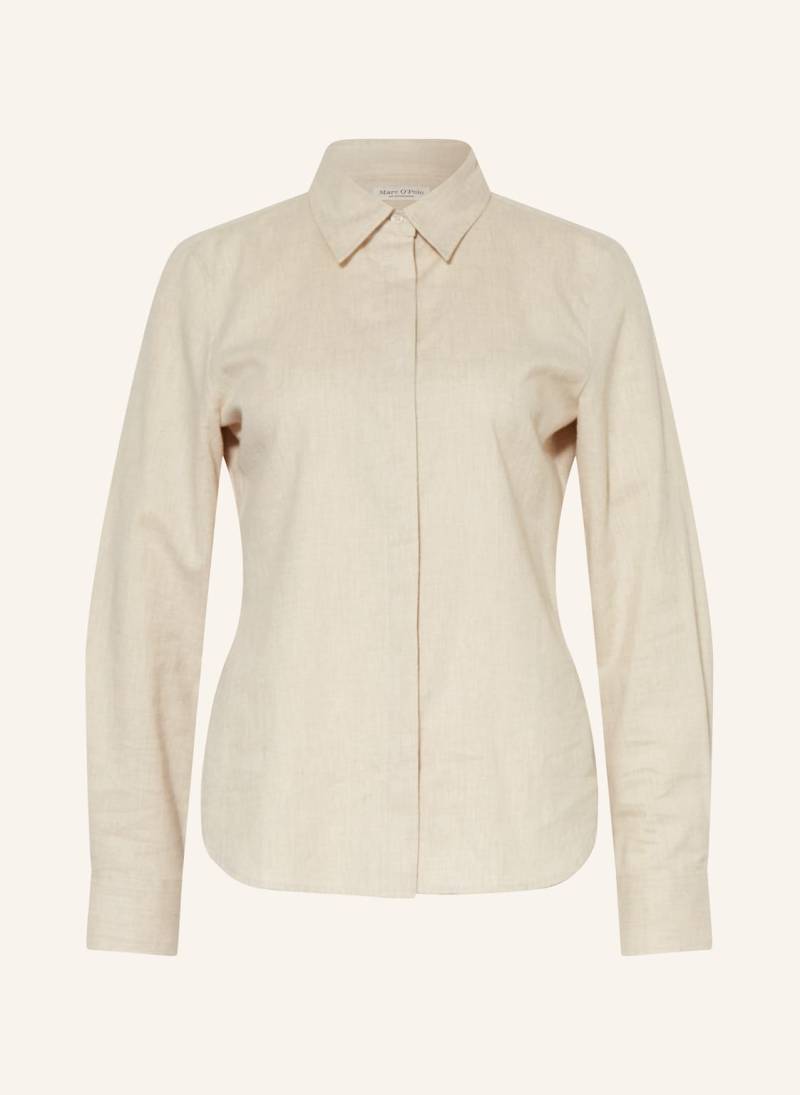 Marc O'polo Hemdbluse beige von Marc O'Polo