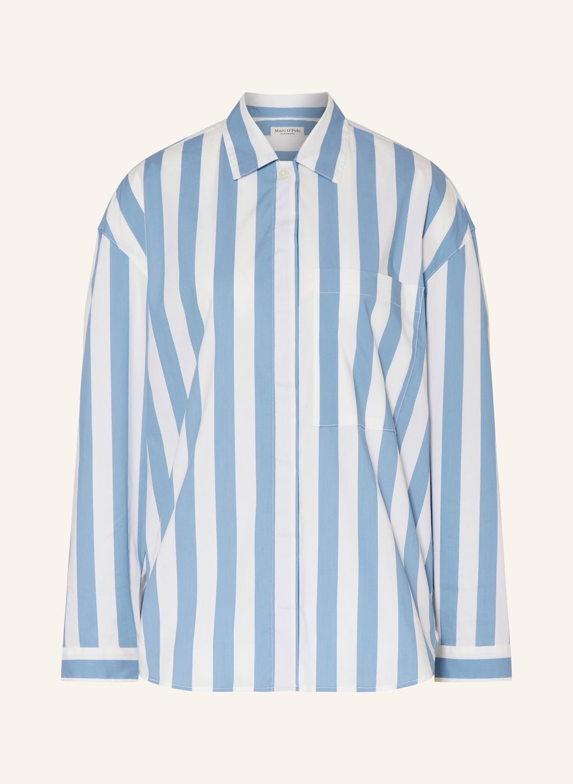 Marc O'polo Hemdbluse blau Marc O'polo Hemdbluse blau von Marc O'Polo