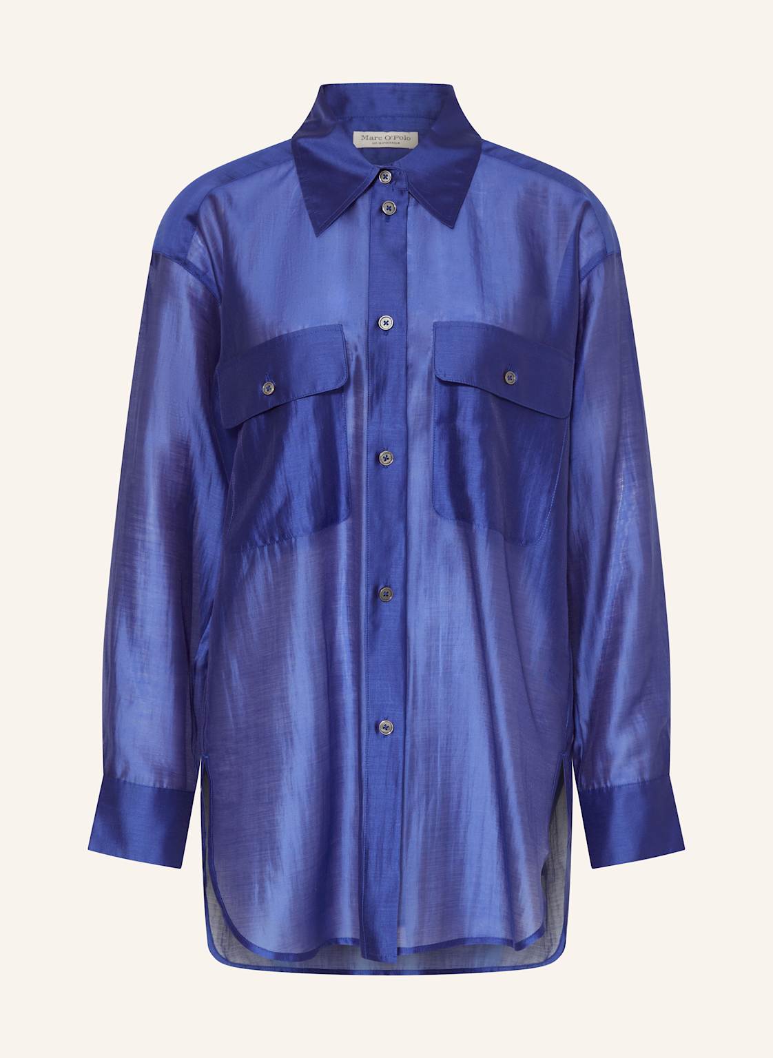 Marc O'polo Hemdbluse blau Marc O'polo Hemdbluse blau von Marc O'Polo