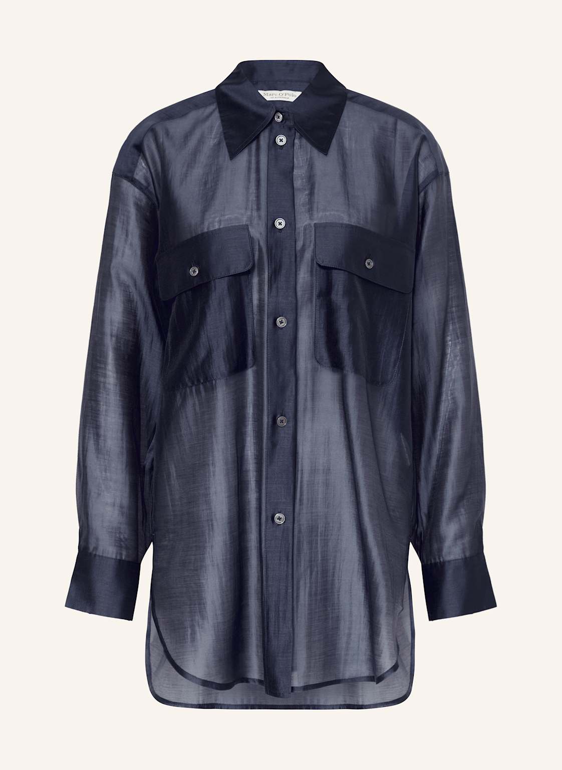 Marc O'polo Hemdbluse blau Marc O'polo Hemdbluse blau von Marc O'Polo