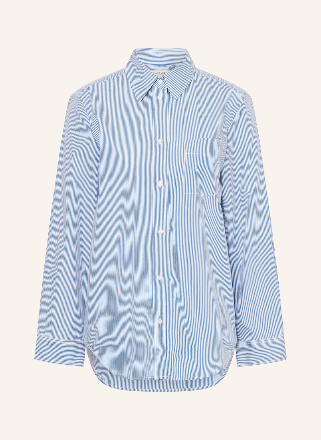 Marc O'polo Hemdbluse blau Marc O'polo Hemdbluse blau von Marc O'Polo