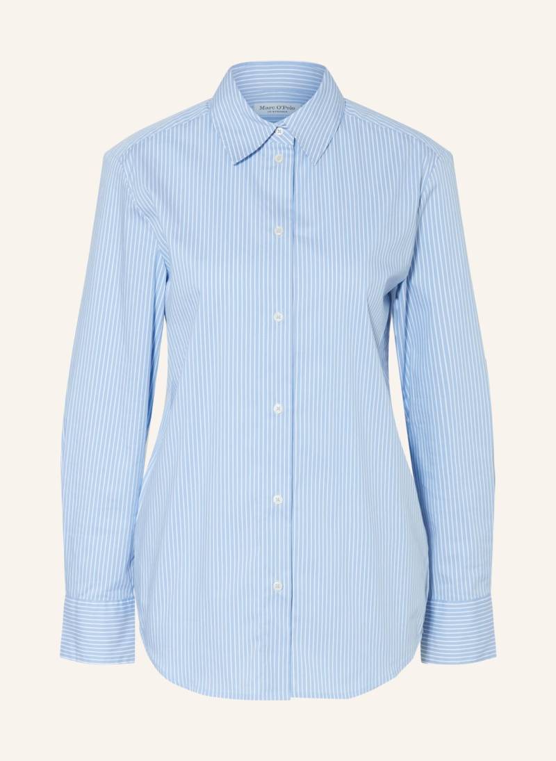 Marc O'polo Hemdbluse blau von Marc O'Polo