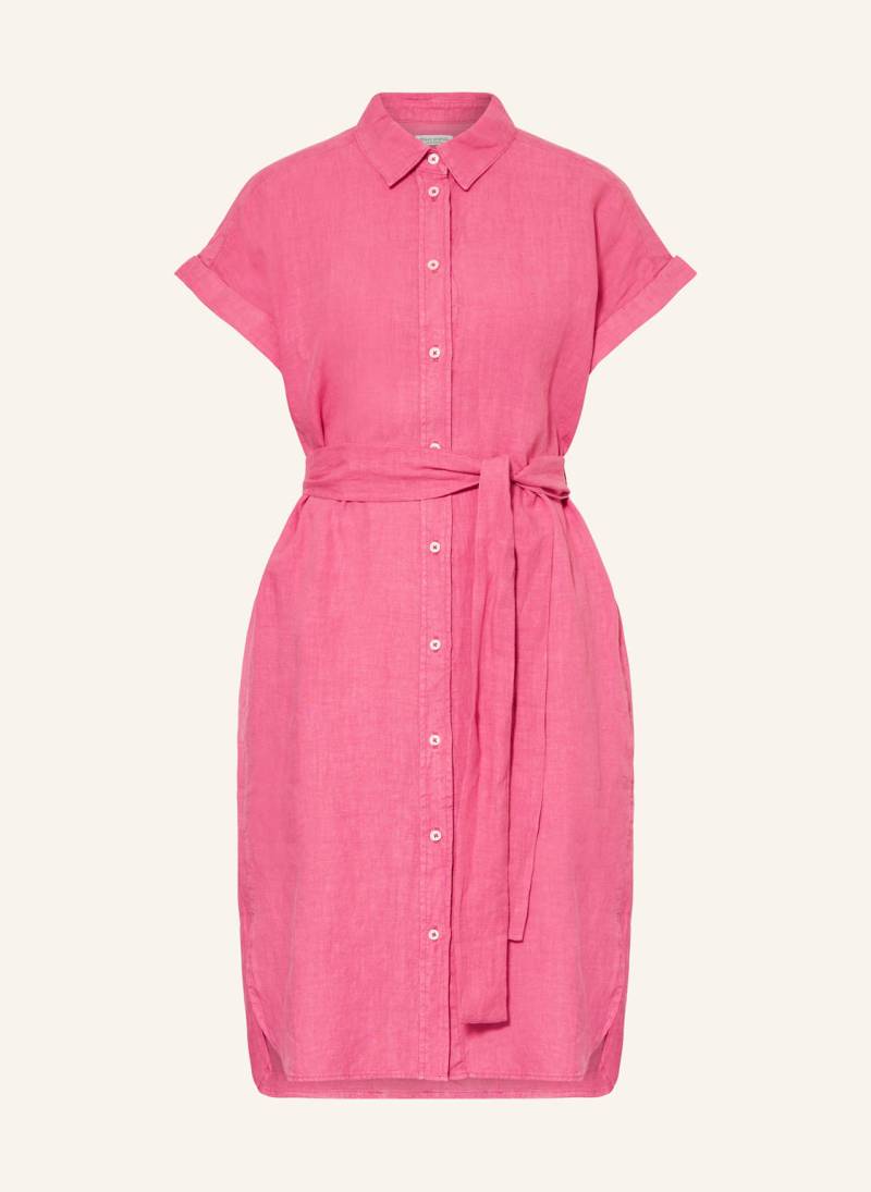 Marc O'polo Hemdblusenkleid Aus Leinen pink von Marc O'Polo