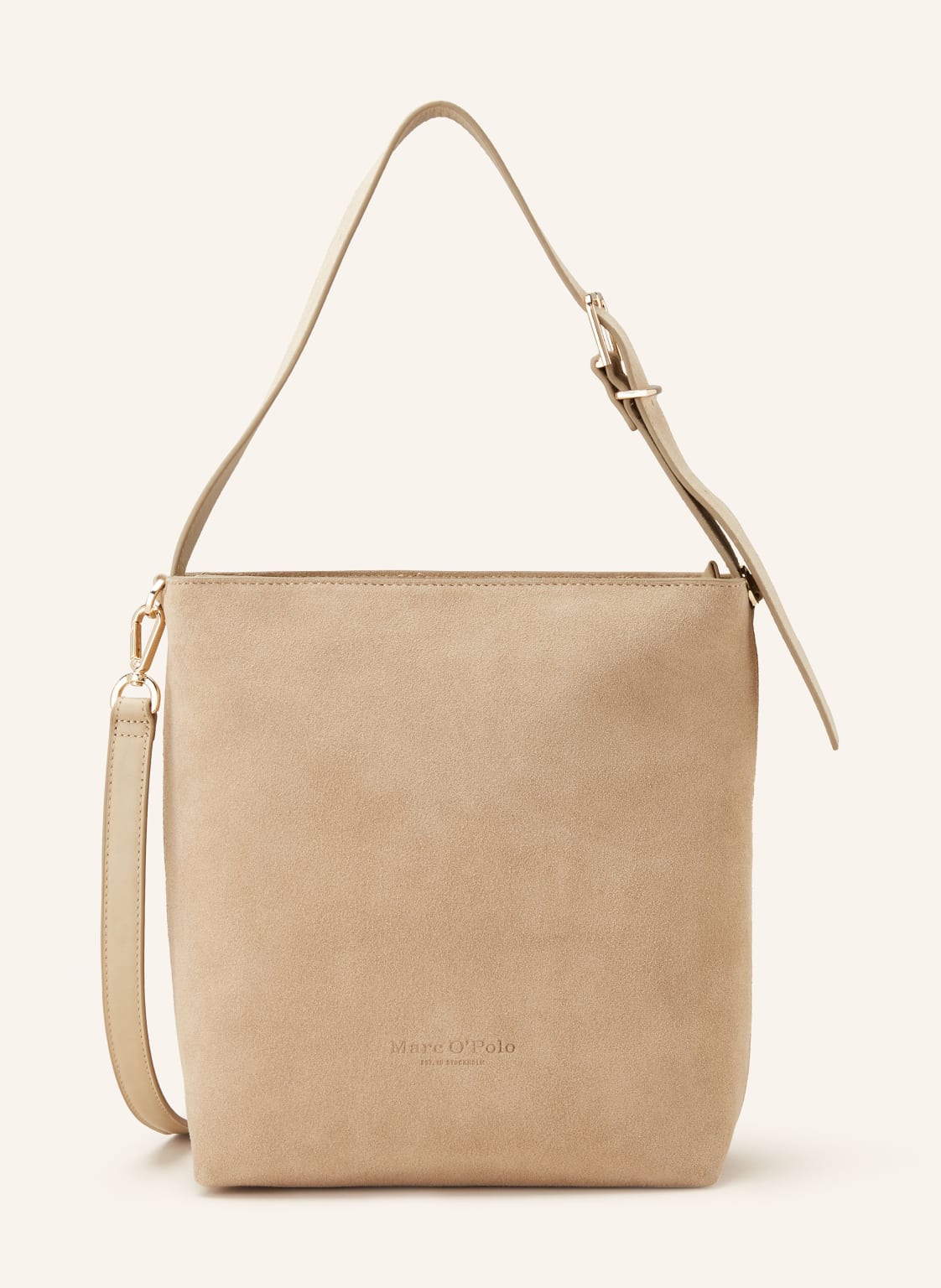 Marc O'polo Hobo-Bag S beige von Marc O'Polo