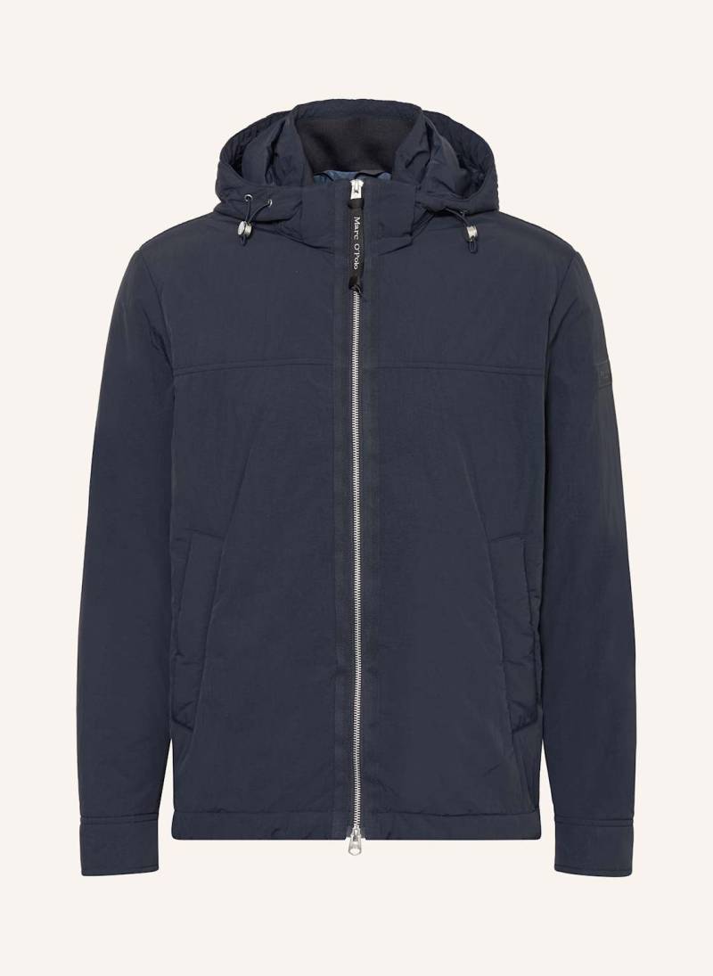 Marc O'polo Jacke Mit Abnehmbarer Kapuze blau von Marc O'Polo