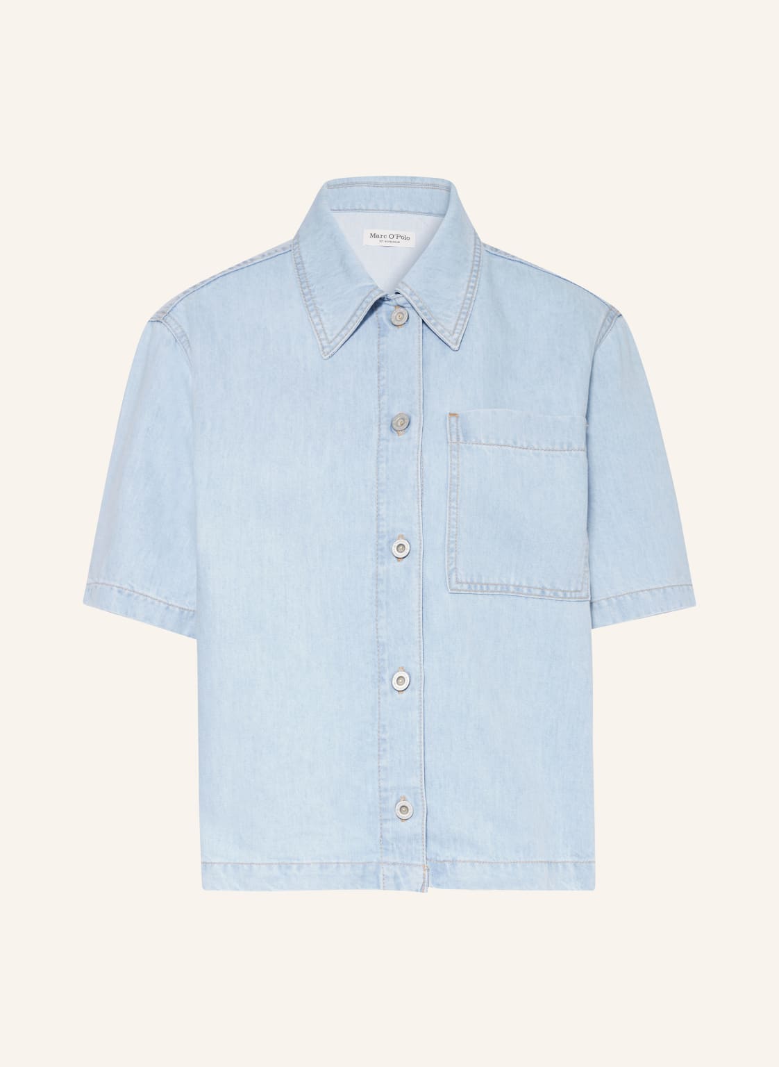 Marc O'polo Jeansbluse blau von Marc O'Polo