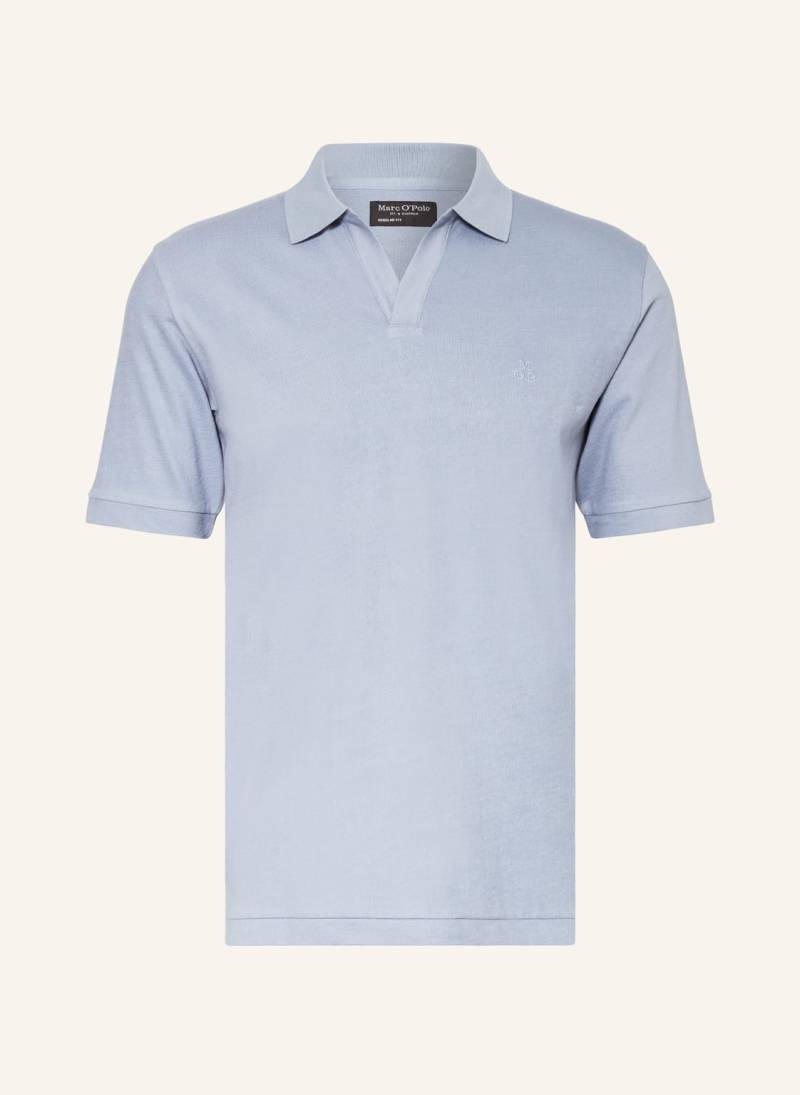 Marc O'polo Jersey-Poloshirt Regular Fit blau von Marc O'Polo