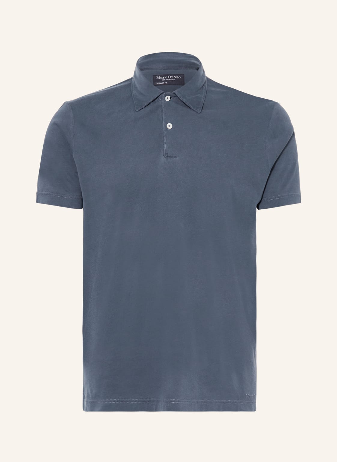 Marc O'polo Jersey-Poloshirt Regular Fit blau von Marc O'Polo