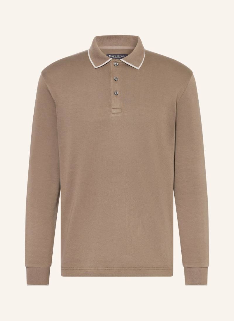 Marc O'polo Jersey-Poloshirt Regular Fit braun von Marc O'Polo