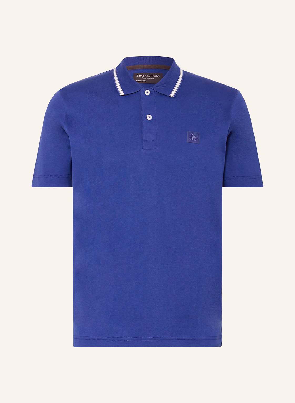 Marc O'polo Jersey-Poloshirt blau von Marc O'Polo