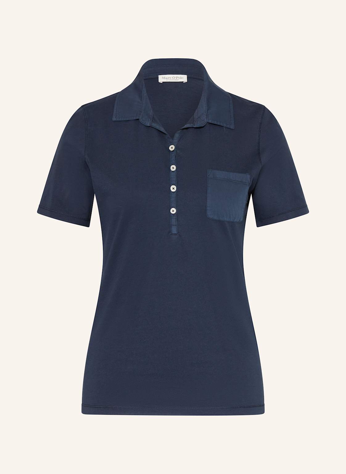 Marc O'polo Jersey-Poloshirt blau von Marc O'Polo