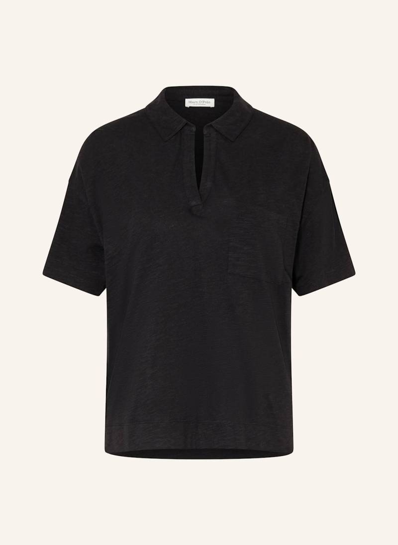 Marc O'polo Jersey-Poloshirt schwarz von Marc O'Polo