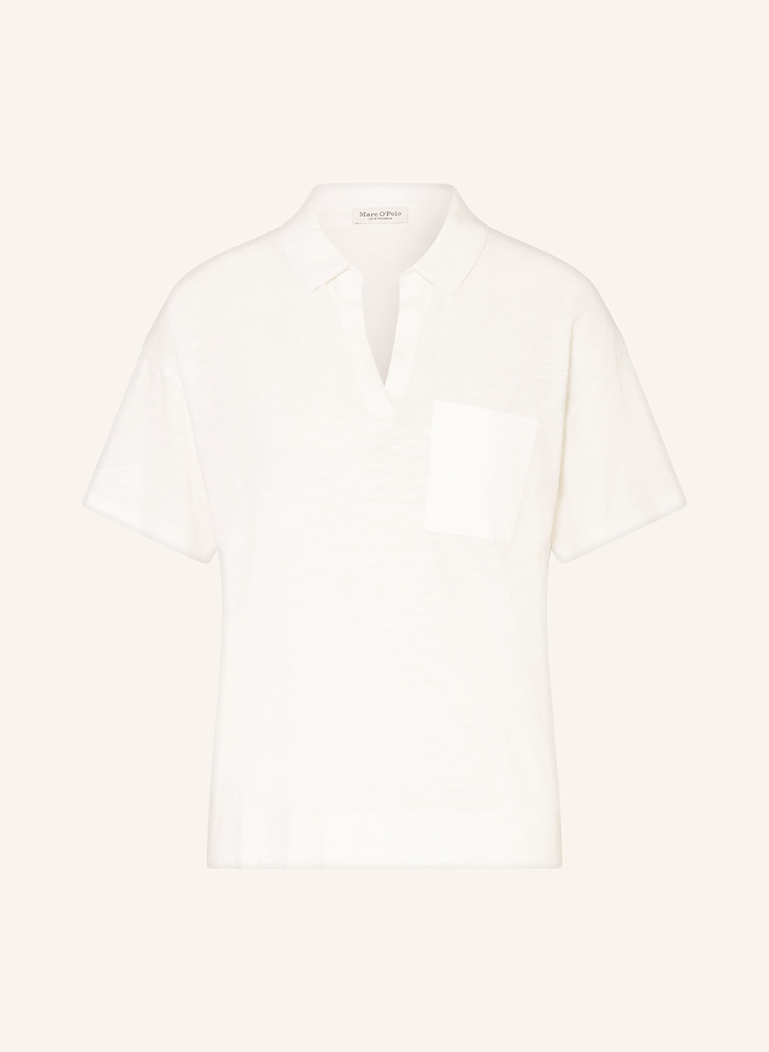 Marc O'polo Jersey-Poloshirt weiss Marc O'polo Jersey-Poloshirt weiss von Marc O'Polo