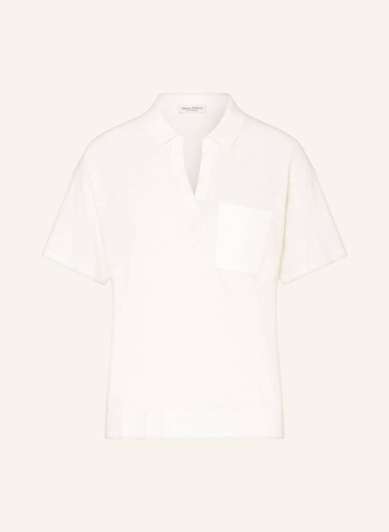 Marc O'polo Jersey-Poloshirt weiss von Marc O'Polo