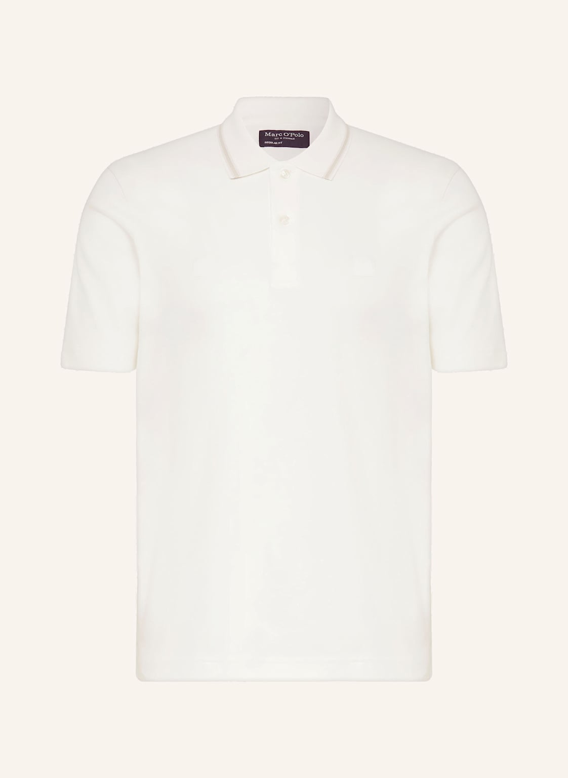 Marc O'polo Jersey-Poloshirt weiss von Marc O'Polo