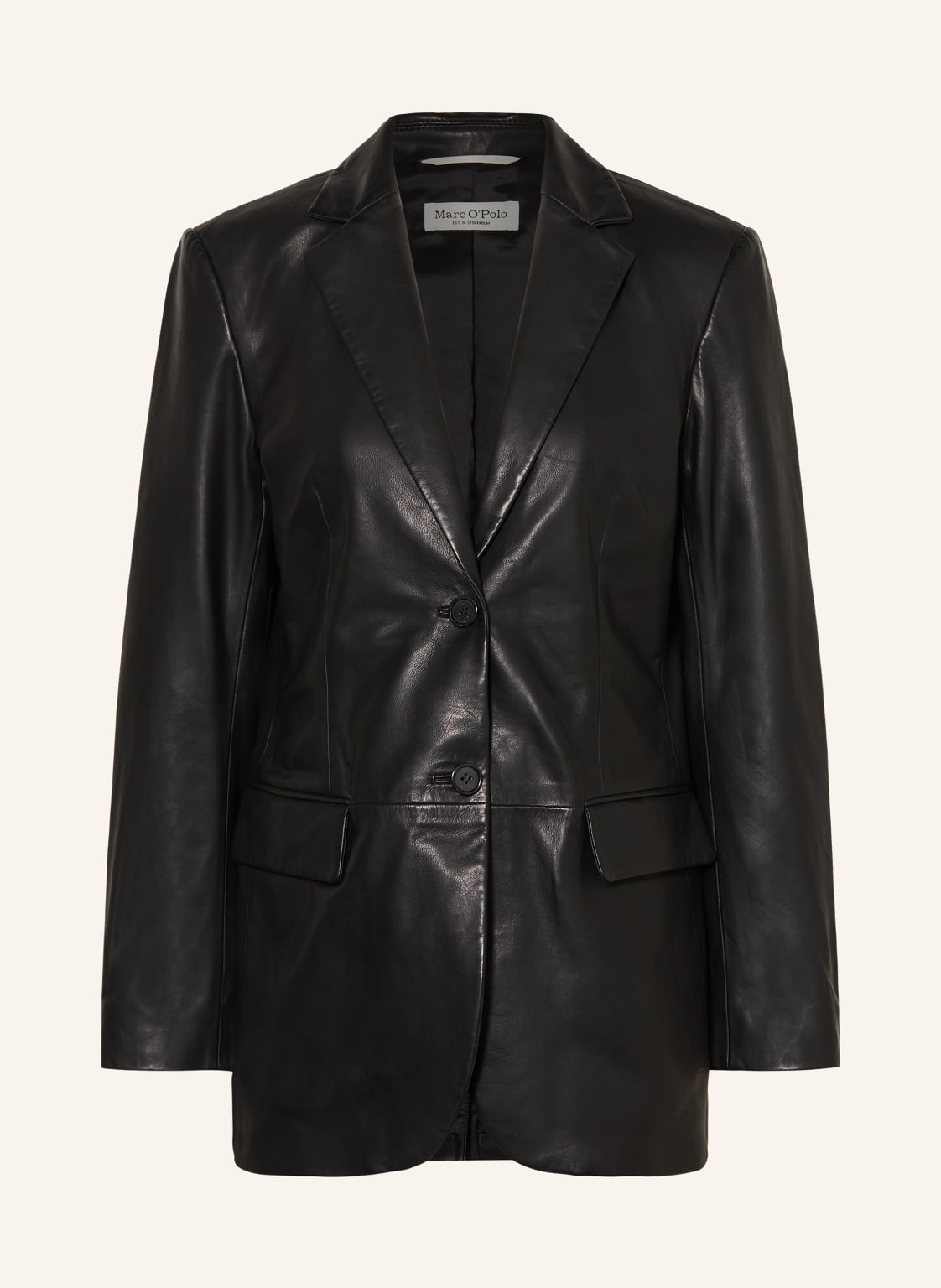 Marc O'polo Lederblazer schwarz von Marc O'Polo