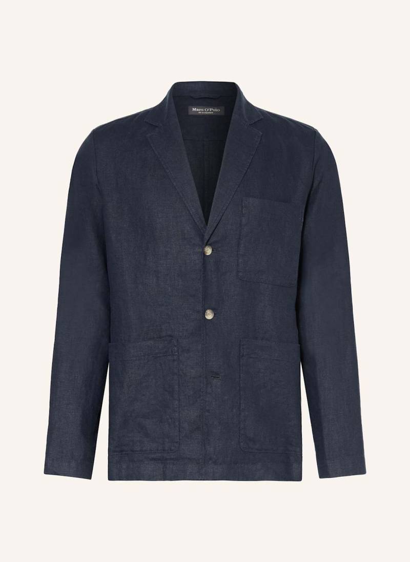 Marc O'polo Leinen-Overjacket blau von Marc O'Polo
