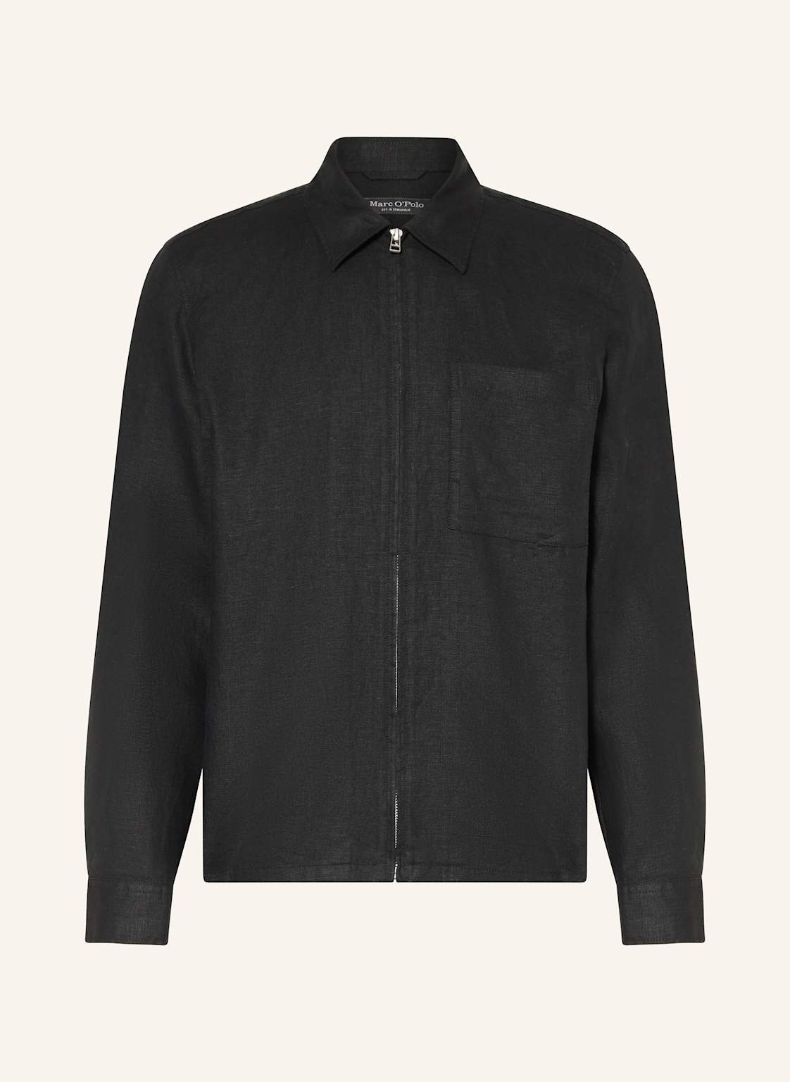 Marc O'polo Leinen-Overjacket schwarz Marc O'polo Leinen-Overjacket schwarz von Marc O'Polo