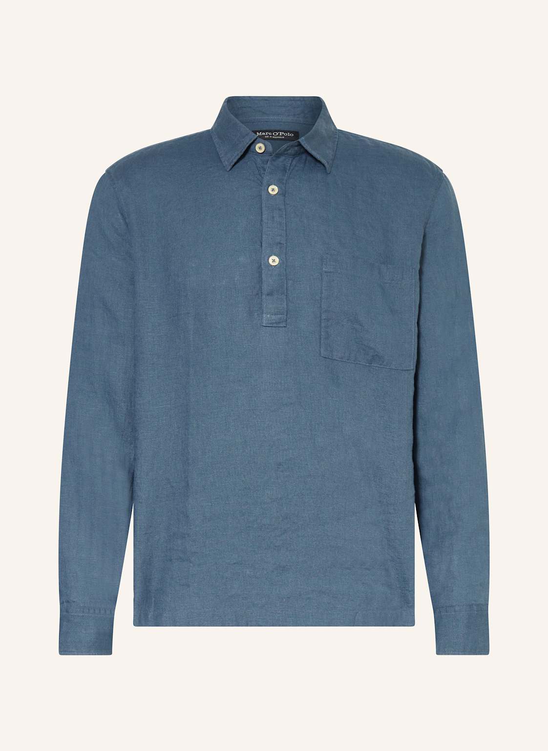 Marc O'polo Leinenhemd Regular Fit blau Marc O'polo Leinenhemd Regular Fit blau von Marc O'Polo
