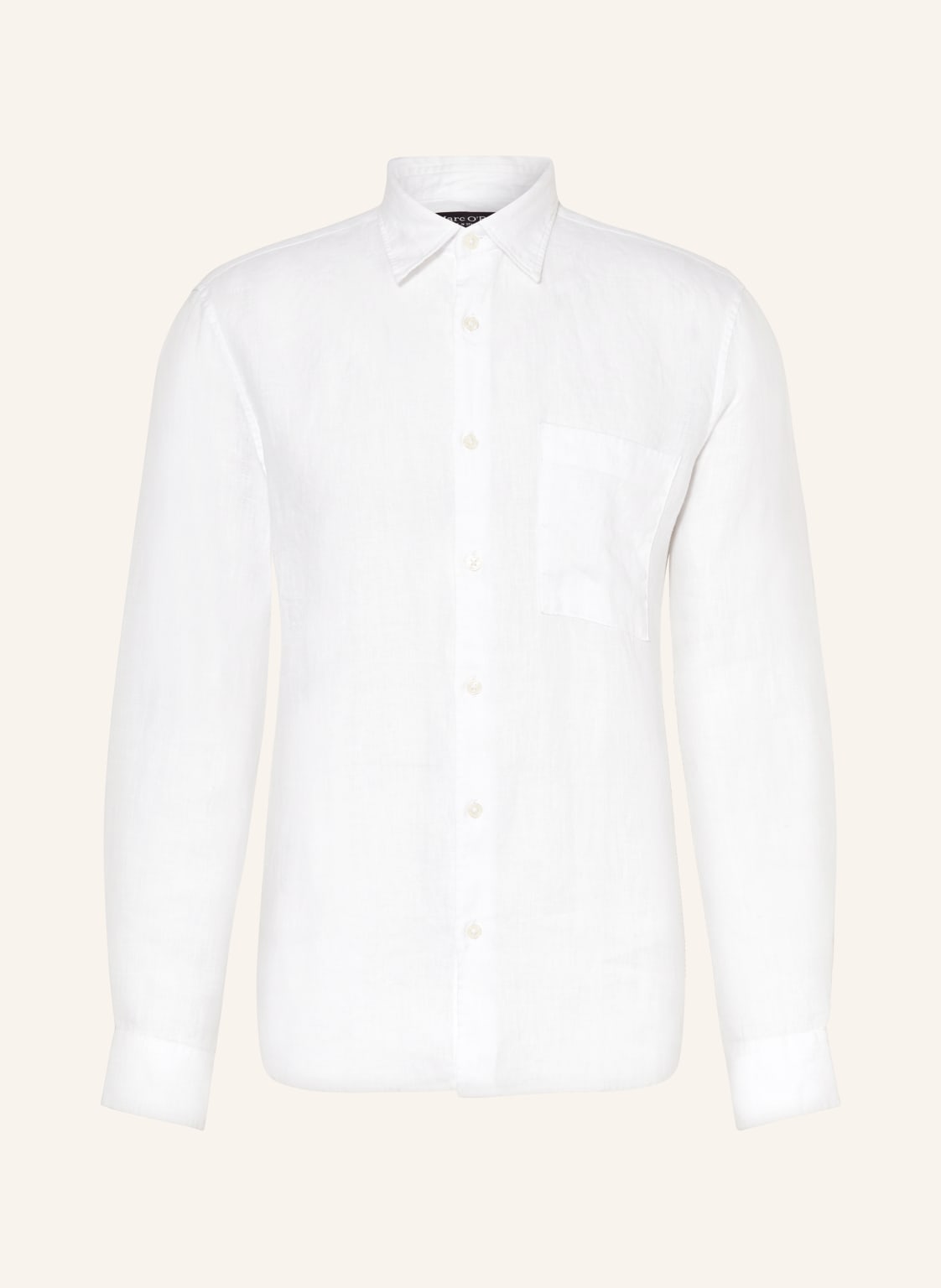 Marc O'polo Leinenhemd Regular Fit weiss Marc O'polo Leinenhemd Regular Fit weiss von Marc O'Polo